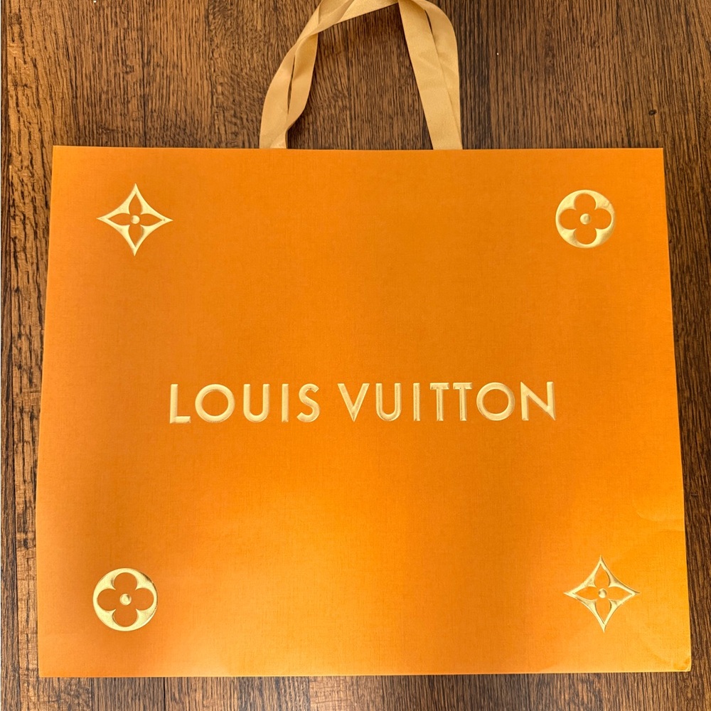 Authentic Louis Vuitton Shopping Bag – Large (Empty)